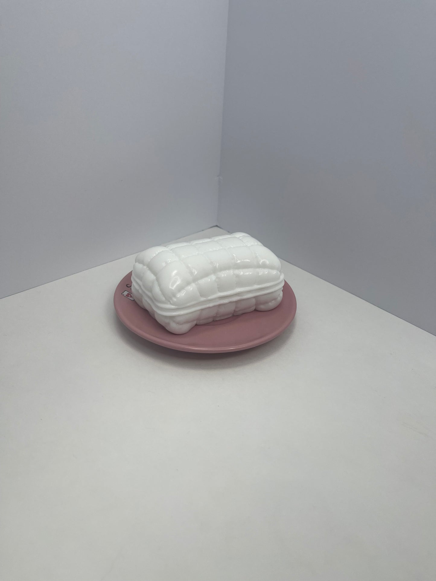 White Pillow Frozen Butter Taba Squishy