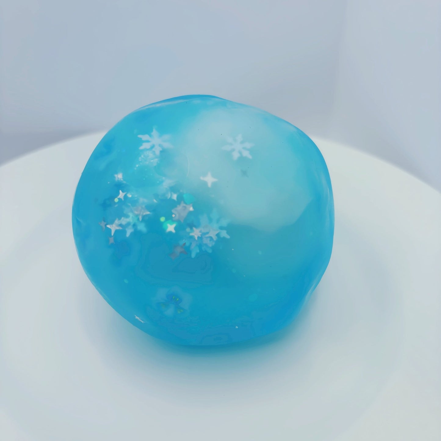 Snowy Wonderland Crispy Handmade Sand Ball Squishy - Nutty SquishyNutty SquishySquishy