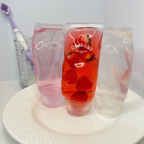 Chiboki Toothpaste Squishy - Nutty SquishyNutty SquishyStrawberry RedSquishy
