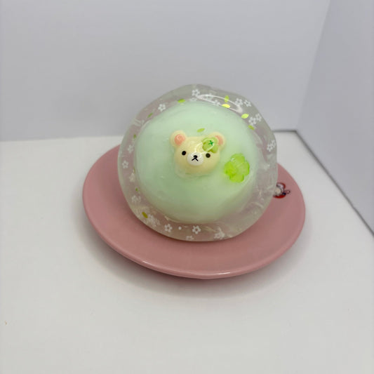 Clover Bear Wax Cracking Ball Squishy - Nutty SquishyNutty SquishySquishy