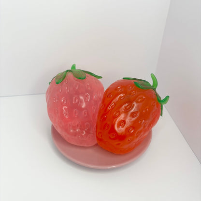 Coconut Oil Strawberry Squishy - Nutty SquishyNutty SquishyPinkSquishy
