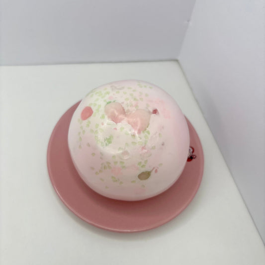 Creamy Strawberry Clay Ball Squishy - Nutty SquishyNutty SquishySquishy
