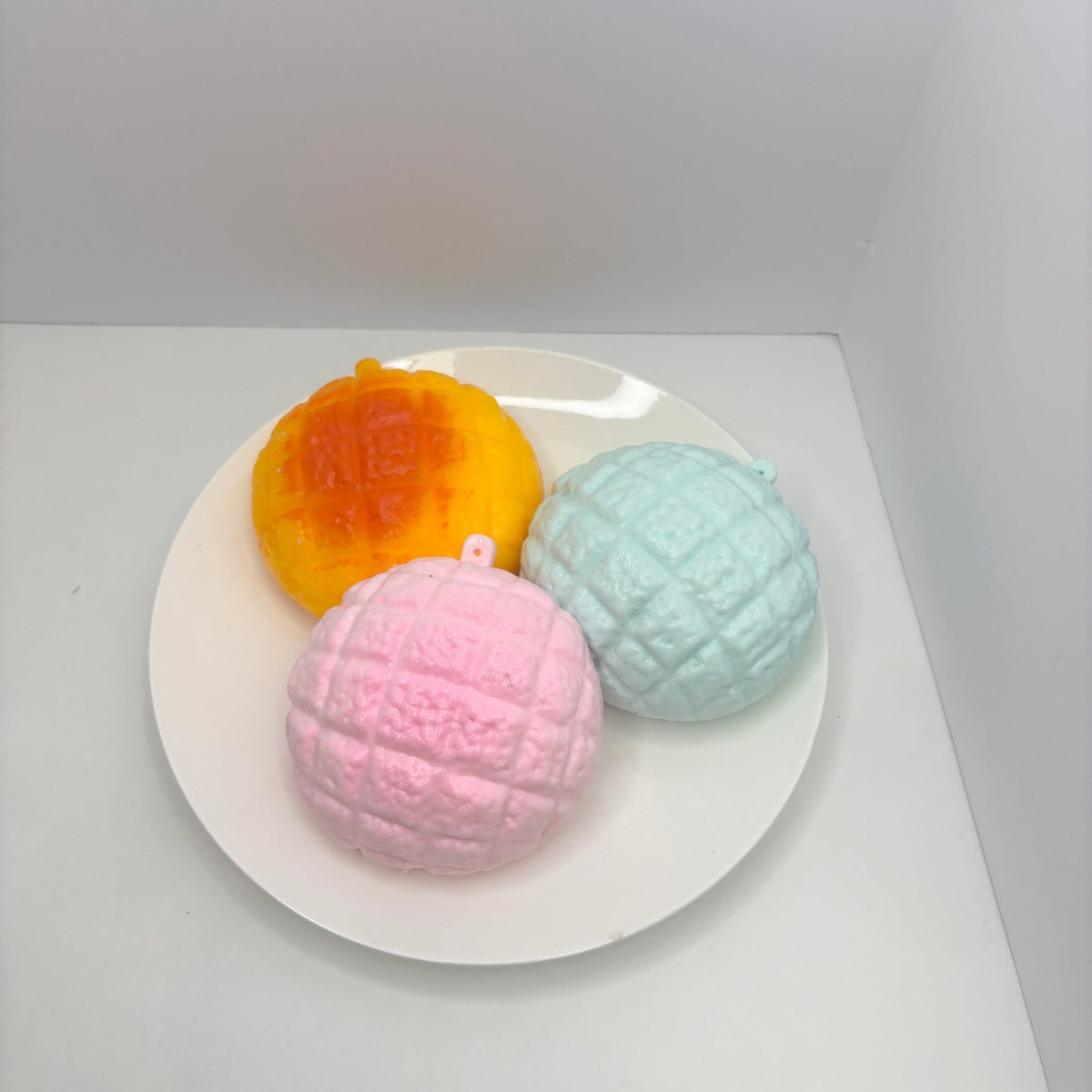 Crunchy Melon-Pan Squishy - Nutty SquishyNutty SquishypinkSquishy