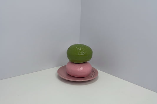 Crunchy Strawberry Matcha Chocolate Pie Squishy - Nutty SquishyNutty SquishyStrawberrySquishy