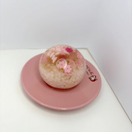 Hibiscus Meadow Rice Mochi Ball Squishy - Nutty SquishyNutty SquishySquishy