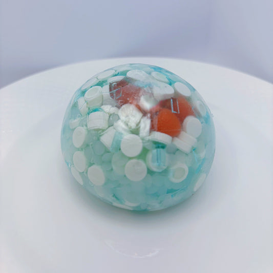 Icy Cherry Soda Handmade Ball Squishy - Nutty SquishyNutty SquishySquishy