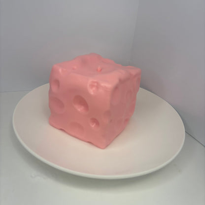 Jumbo 7cm Vaseline Cheese Squishy - Nutty SquishyNutty SquishyPinkSquishy