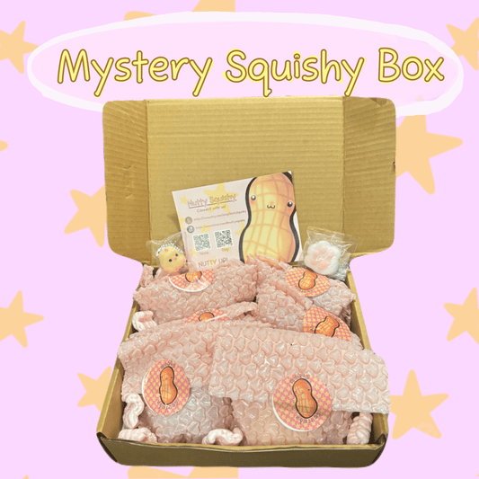 Mystery Squishy Box (2 or 4) - Nutty SquishyNutty SquishyAlmond Tier (2 gaurunteed squishies)Mystery Squishy Box