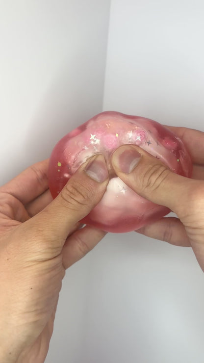 Rose Tea Garden Crispy Handmade Sandball Squishy