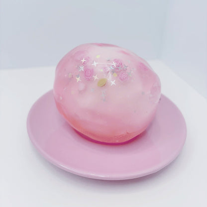 Rose Tea Garden Crispy Handmade Sandball Squishy - Nutty SquishyNutty SquishySquishy