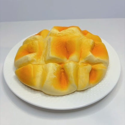 Scented Jumbo Slow-Rising Pineapple Bun Concha Foam Squishy - Nutty SquishyNutty SquishySquishy